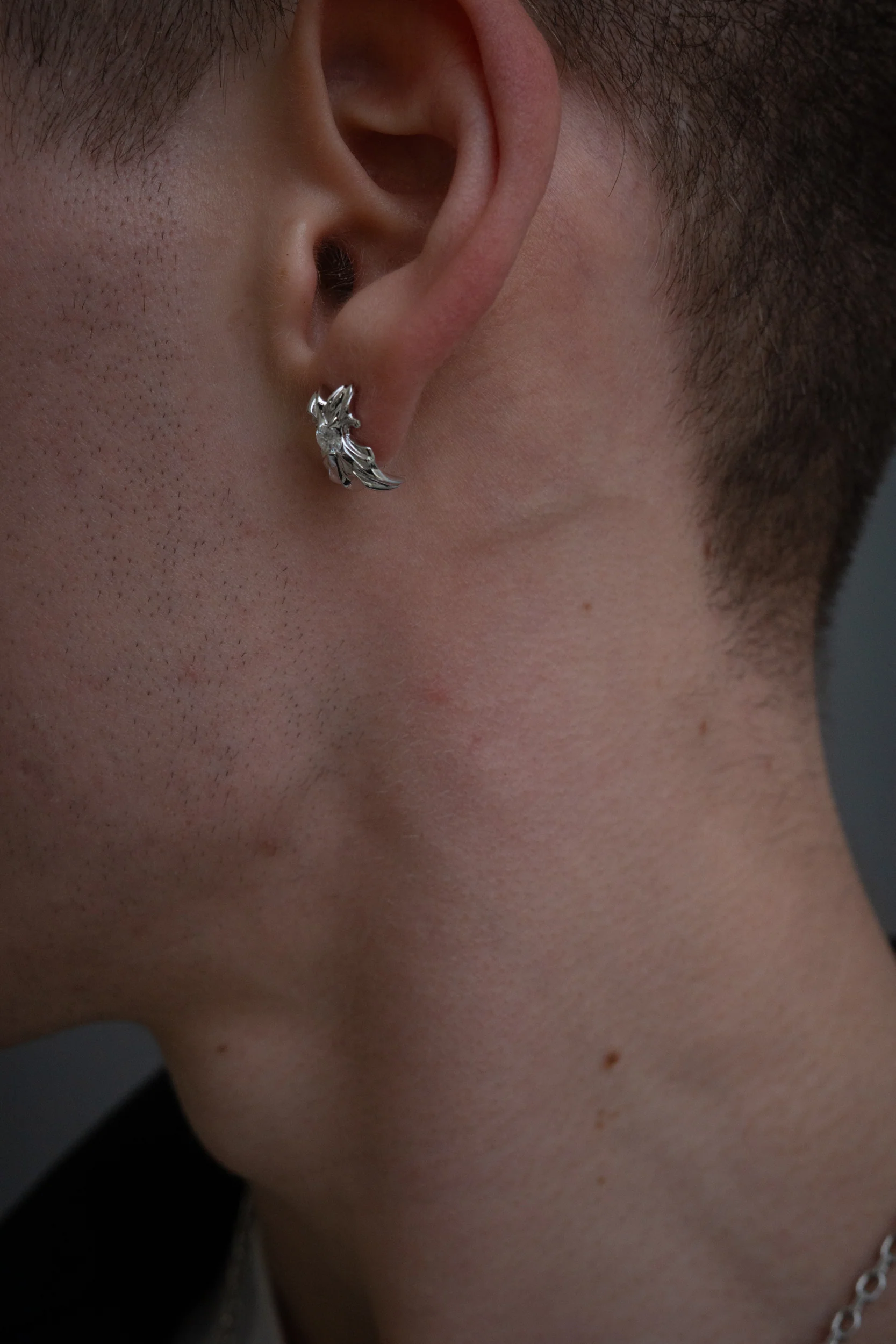 Ambi-Radial Arc Earring - Image 3