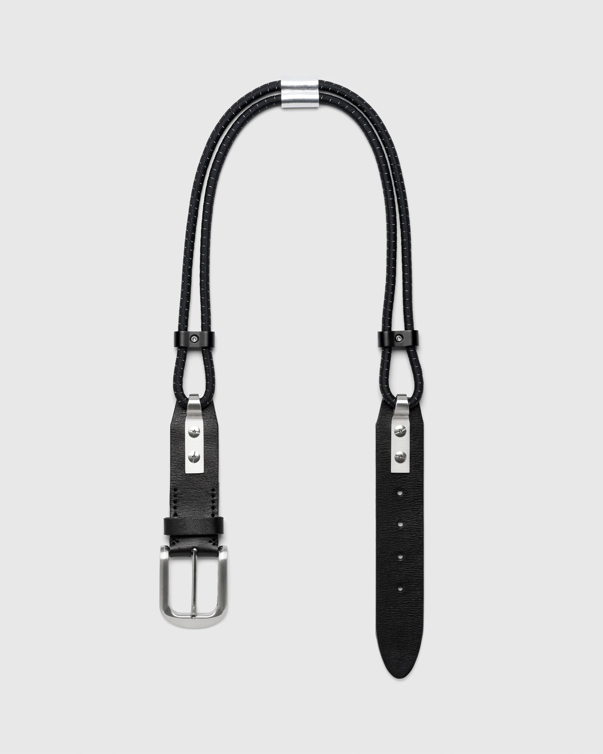 Hybrid Black Speckled Bungee Belt