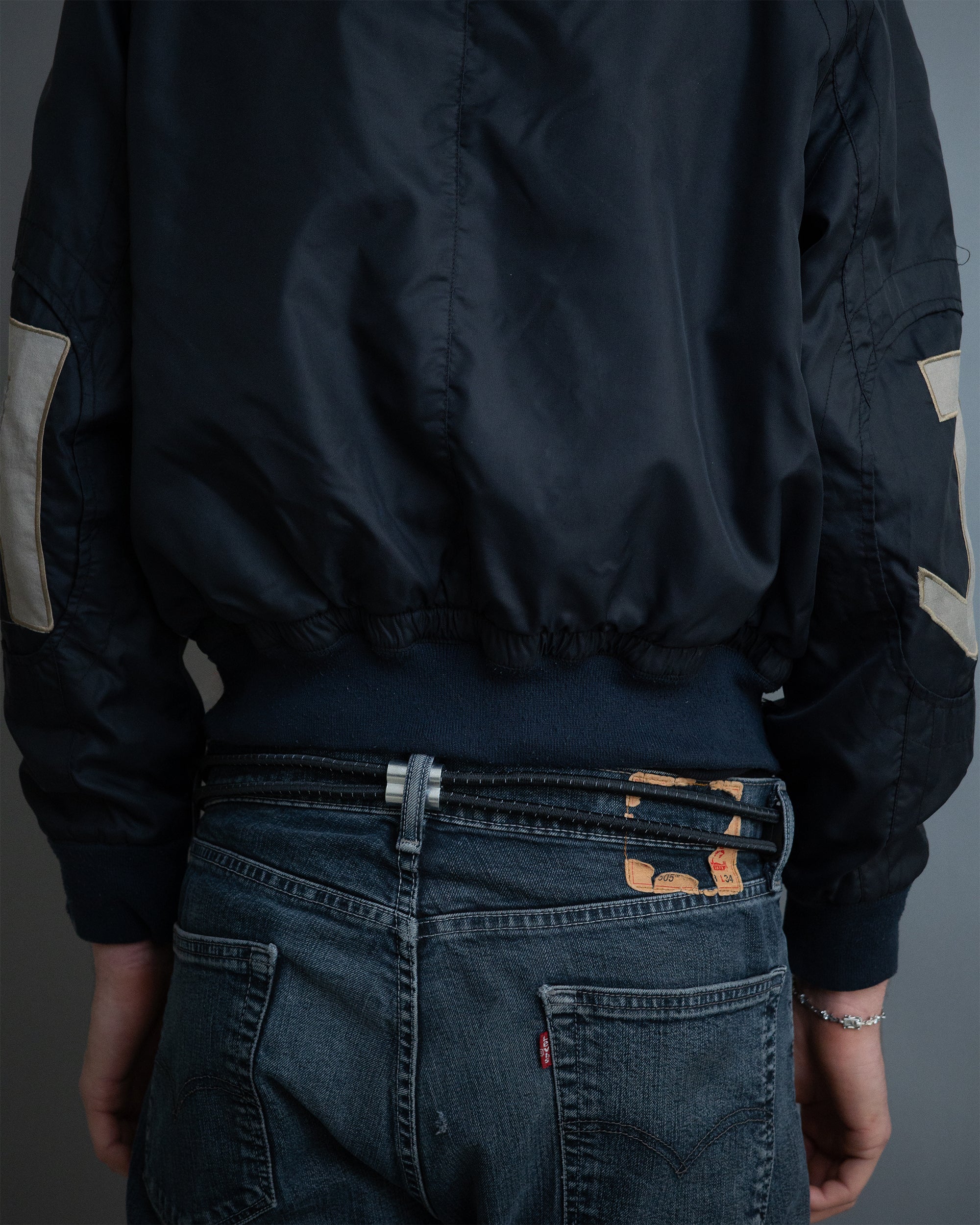 Hybrid Black Speckled Bungee Belt - Image 6