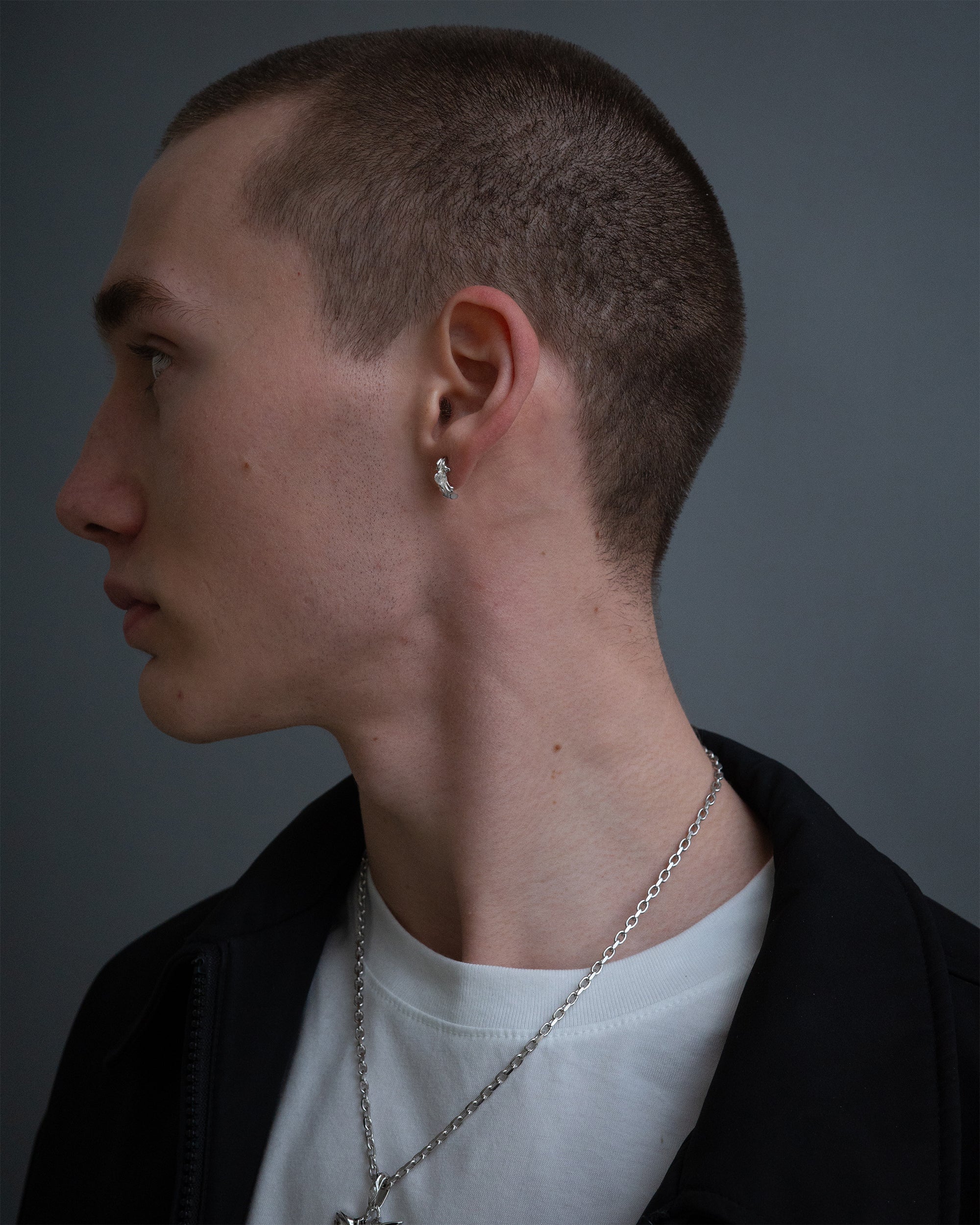 Sol-Radial Arc Earring - Image 3